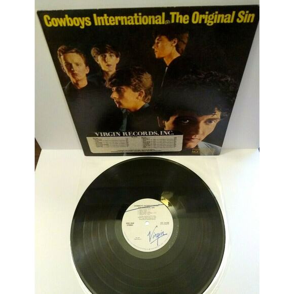 Cowboys International The Original Sin 1979 Vinyl LP Record New Wave Post-Punk - Picture 1 of 4